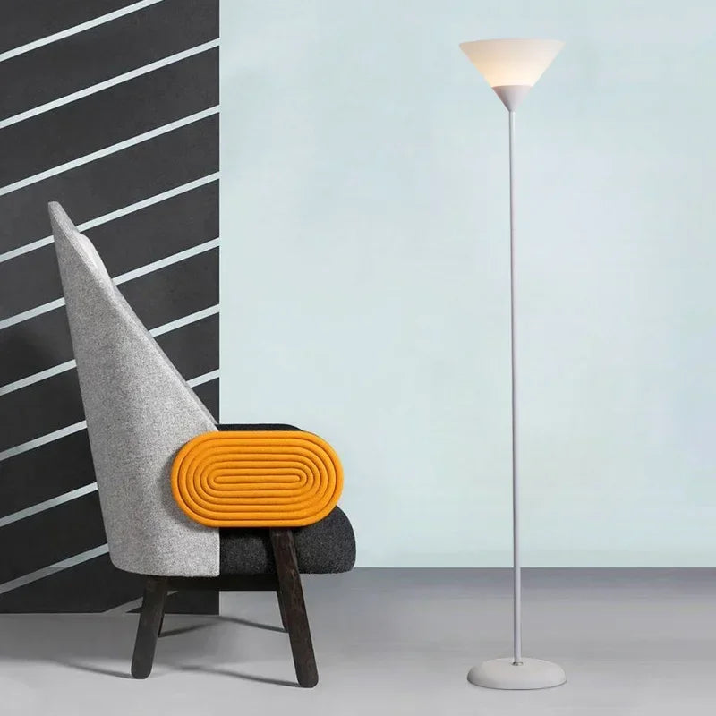 Creative Conical Topped LED Floor Lamp – Modern Indoor Lighting