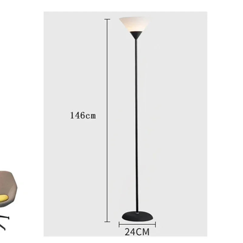 Creative Conical Topped LED Floor Lamp – Modern Indoor Lighting