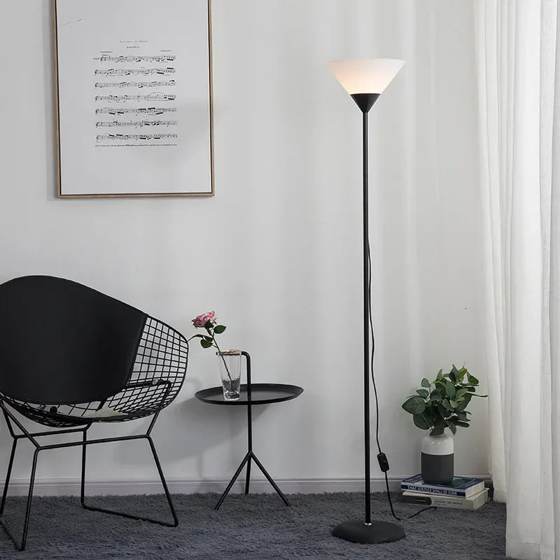 Creative Conical Topped LED Floor Lamp – Modern Indoor Lighting
