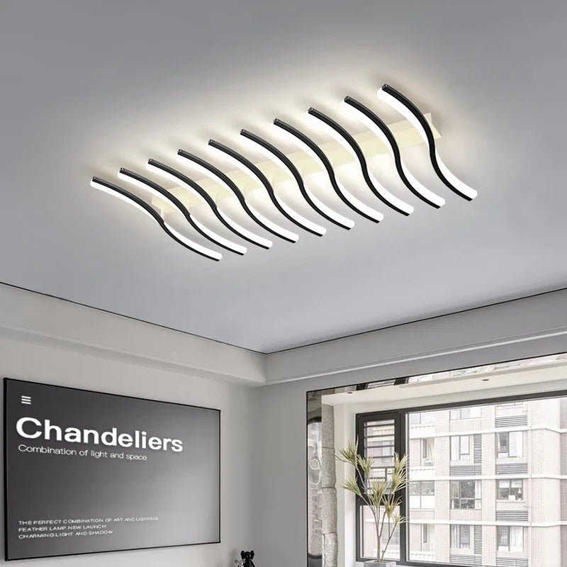 Carrylighthome Modernistic Nordic Fishbone style Ceiling Light - Carry Light