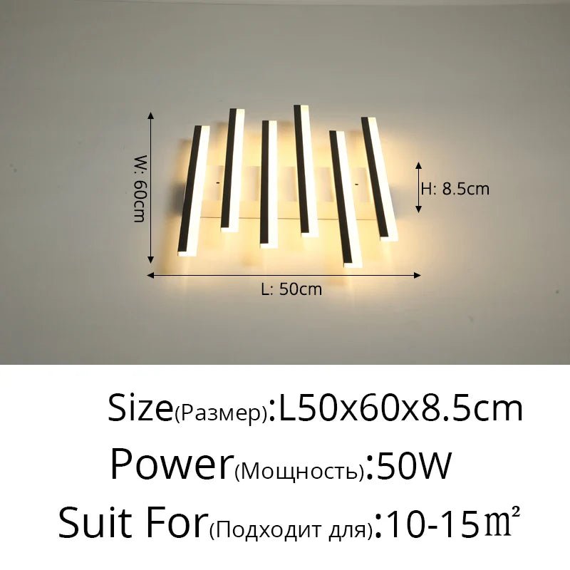 Carrylighthome Modernistic Nordic Fishbone style Ceiling Light - Carry Light