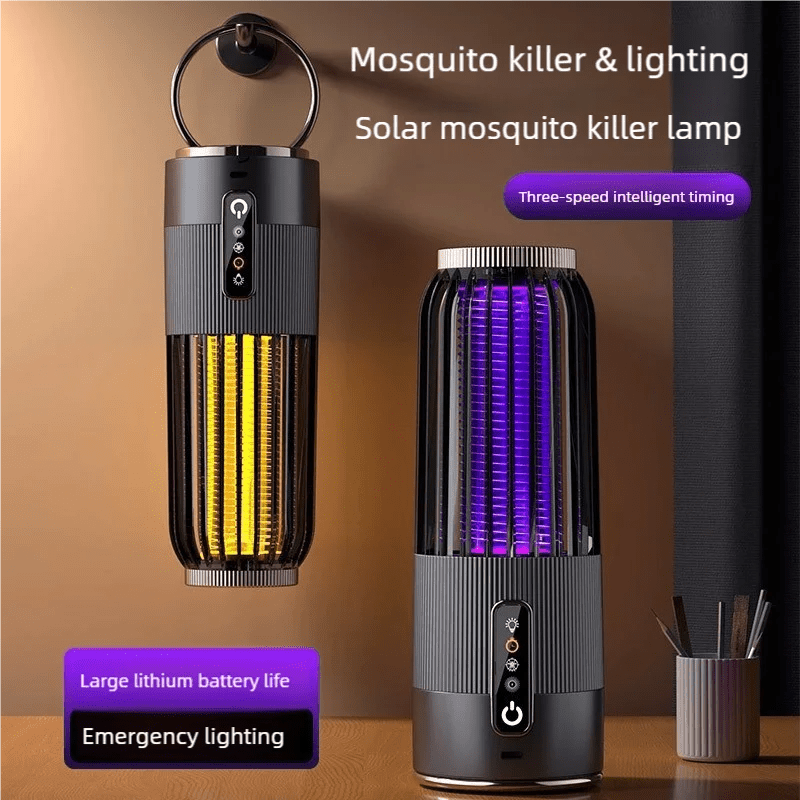 Portable Solar Mosquito Repellant Lamp - Carry Light