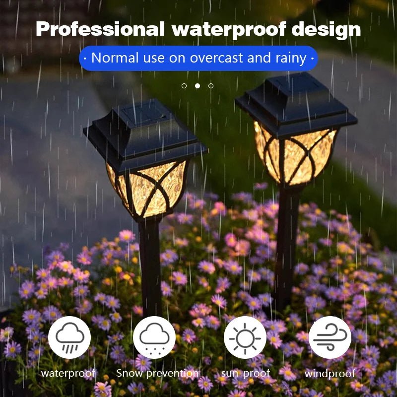 Waterproof Solar Garden Path Light – LED Outdoor Lighting | CarryLight - Carry Light