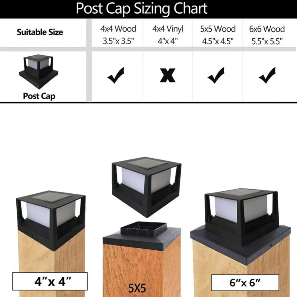 Waterproof Solar Post Light - Carry Light