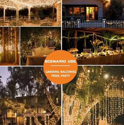 Outdoor Solar Xmas Lights