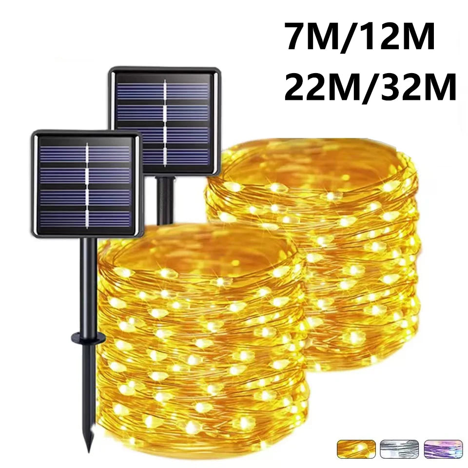 Outdoor Solar Xmas Lights