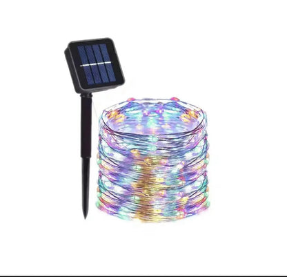 Outdoor Solar Xmas Lights