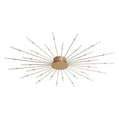 LED Catherine Wheel Firework Style Ceiling Light - Carry Light