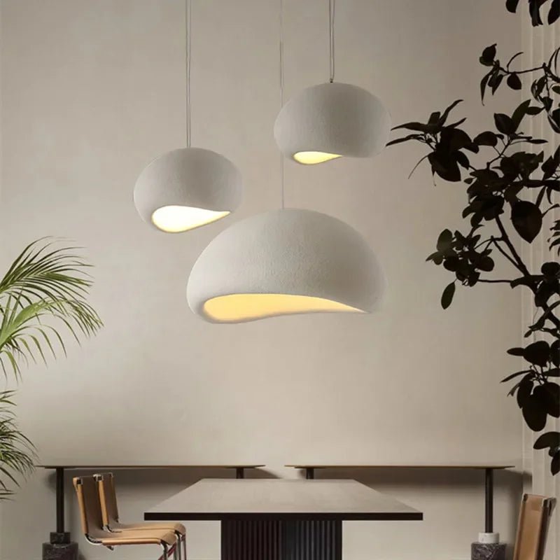 Modern Wabi - Sabi LED Pendent Mains Lights - Carry Light
