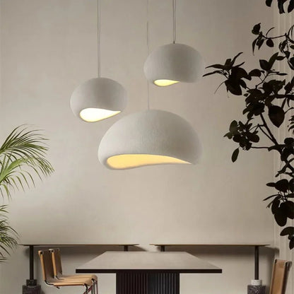 Modern Wabi - Sabi LED Pendent Mains Lights - Carry Light