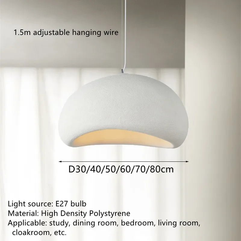 Modern Wabi - Sabi LED Pendent Mains Lights - Carry Light
