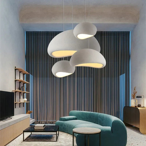 Modern Wabi - Sabi LED Pendent Mains Lights - Carry Light