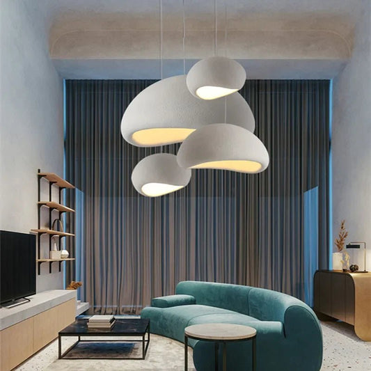 Modern Wabi - Sabi LED Pendent Mains Lights - Carry Light