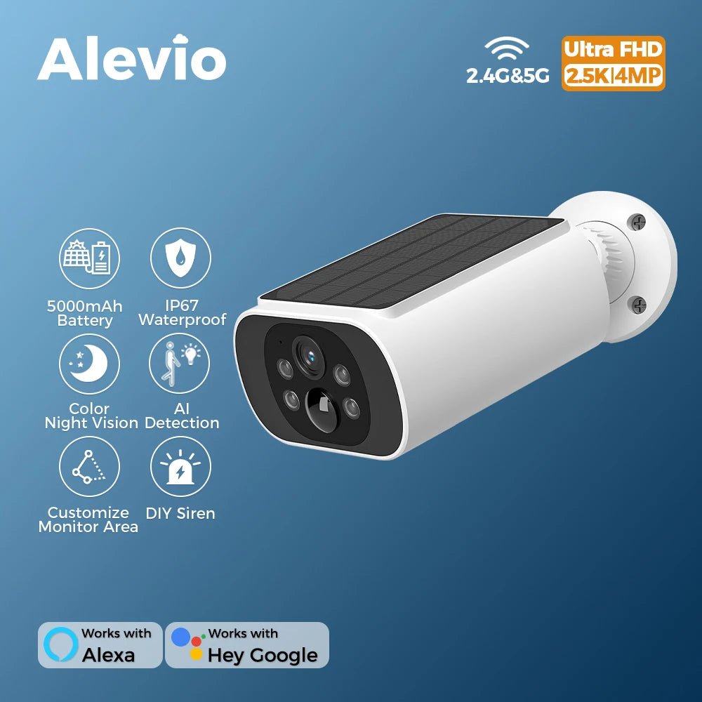 Motion Detecting Wireless Outdoor Night Vision Solar Camera - Carry Light