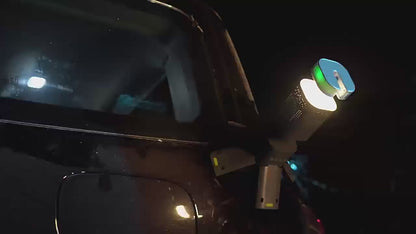 Telescopic LED Camping Light with Bluetooth Speaker