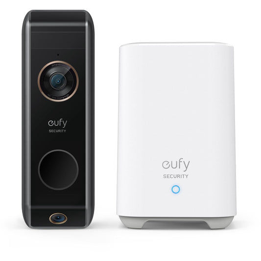 Security Dual Cam 2K Wireless Video Doorbell with Enhanced Home Protection - Carry Light